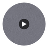Algiers - Slate Gray Performance Vinyl | Philippe Romano Fabrics Circular Swatch | Philippe Romano Fabrics