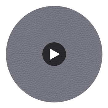 Algiers - Slate Gray Performance Vinyl | Philippe Romano Fabrics Circular Swatch | Philippe Romano Fabrics