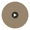 Algiers - Taupe Performance Vinyl | Philippe Romano Fabrics Circular Swatch | Philippe Romano Fabrics