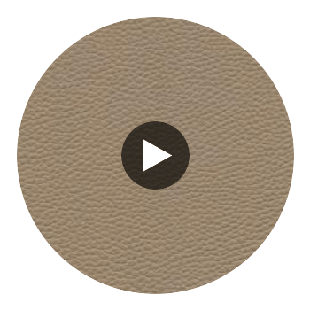 Algiers - Taupe Performance Vinyl | Philippe Romano Fabrics Circular Swatch | Philippe Romano Fabrics