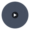 Algiers - Twilight Blue Performance Vinyl | Philippe Romano Fabrics Circular Swatch | Philippe Romano Fabrics