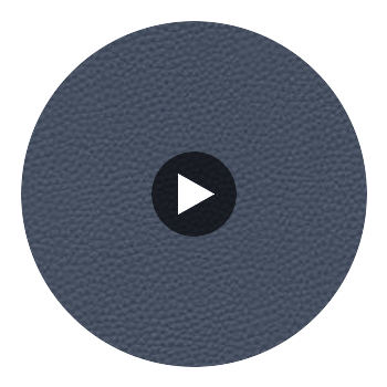 Algiers - Twilight Blue Performance Vinyl | Philippe Romano Fabrics Circular Swatch | Philippe Romano Fabrics