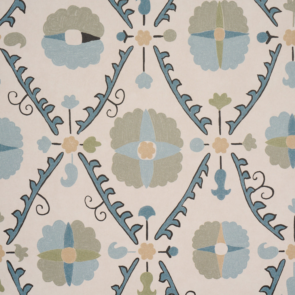 Amal CALM BLUE/LAUREL GREEN | Schumacher - Image 6