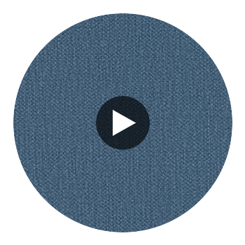 Amalfi - Denim Indoor/Outdoor Vinyl | Philippe Romano Fabrics Circular Swatch | Philippe Romano Fabrics