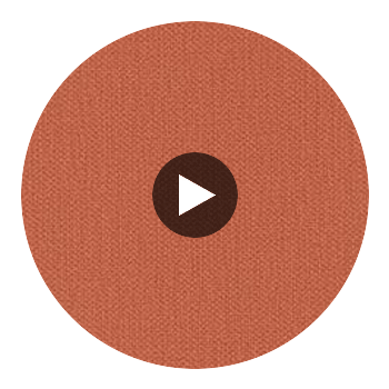 Amalfi - Terracotta Indoor/Outdoor Vinyl | Philippe Romano Fabrics Circular Swatch | Philippe Romano Fabrics
