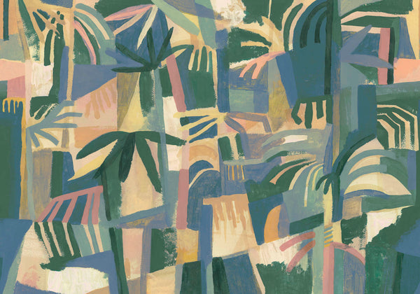 Amazonia Cobalto Wallcovering | Tres Tintas