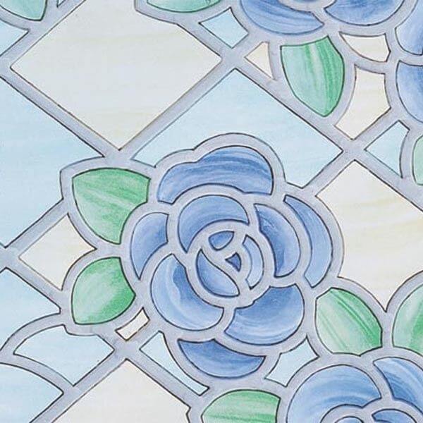 Amiens Blue Wallcovering | Jeffrey Stevens