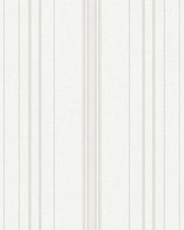 Amsterdam Always Stripe Purity Wallcovering | Phillipe Romano