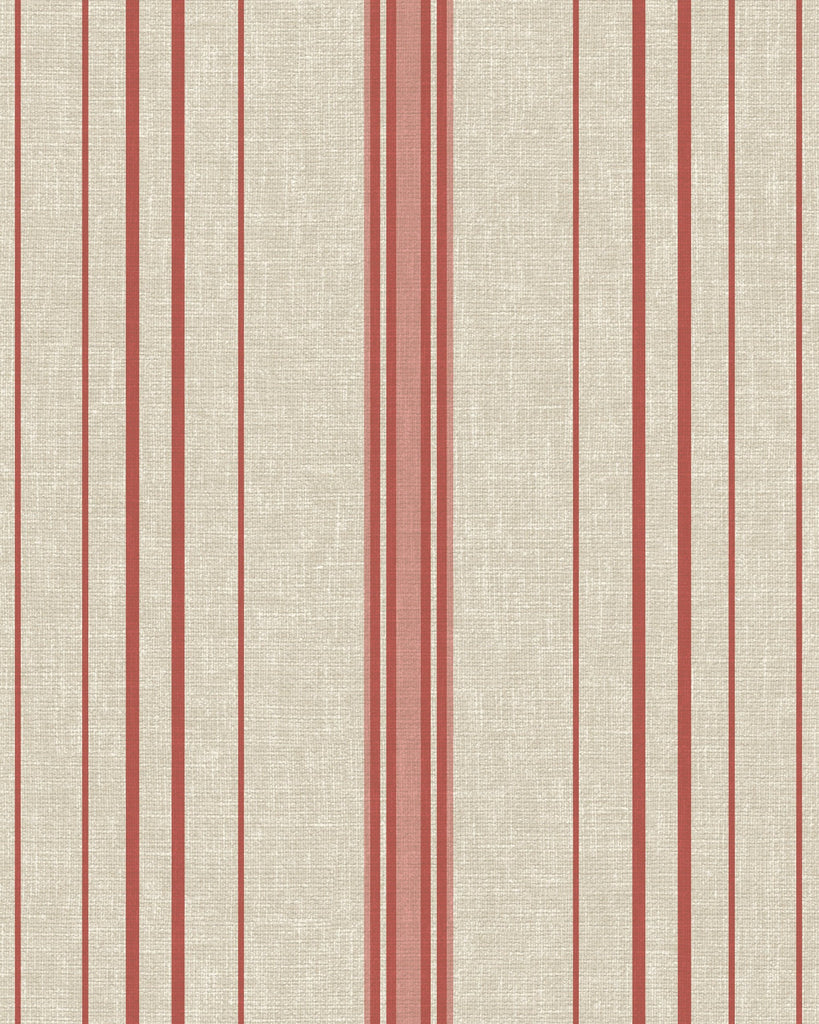 Amsterdam Always Stripe Sesame Wallcovering | Phillipe Romano