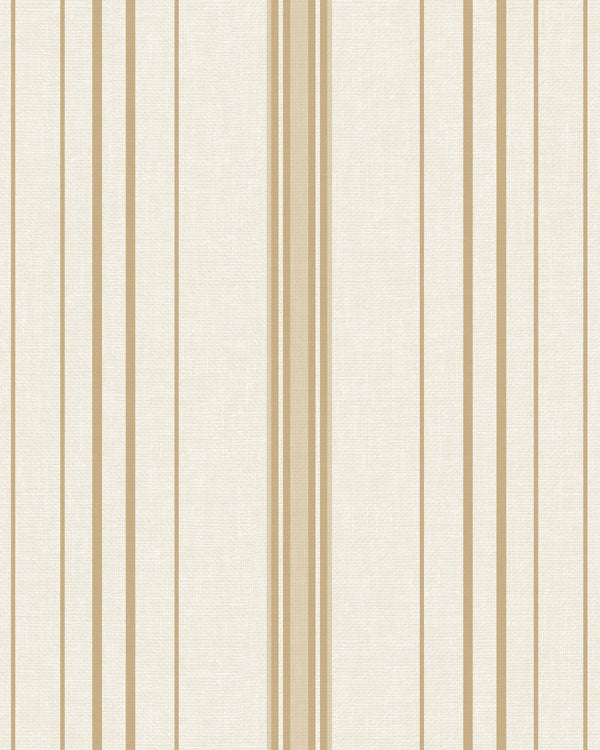 Amsterdam Always Stripe Sunbleached Wallcovering | Phillipe Romano