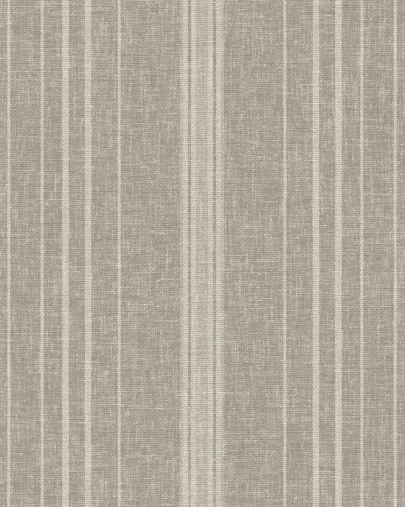 Amsterdam Always Stripe Taupe Wallcovering | Phillipe Romano