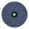 Analog - Twilight Etched Polyurethane | Philippe Romano Fabrics Circular Swatch | Philippe Romano Fabrics