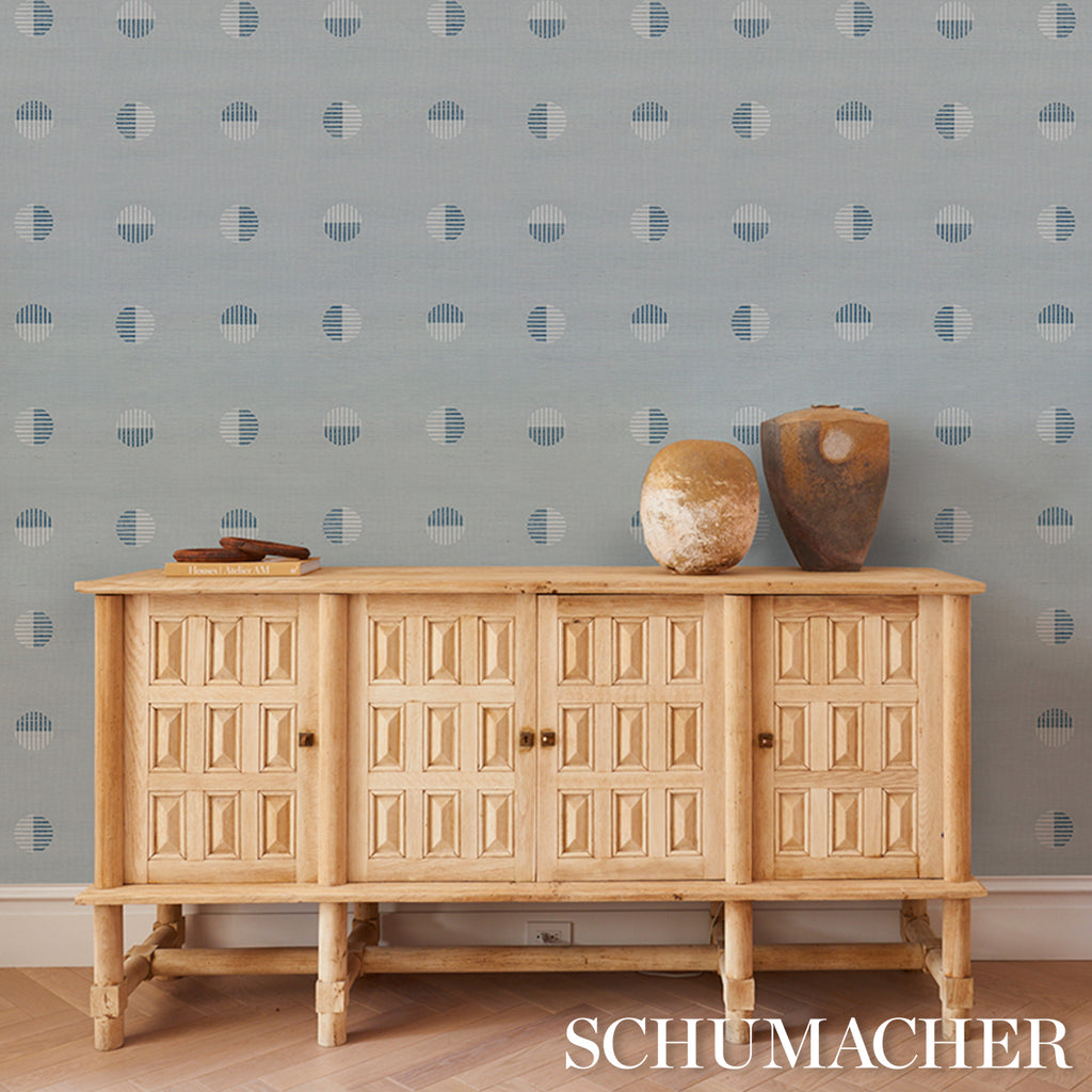Ando Hand Blocked Sisal CHAMBRAY | Schumacher - Image 12