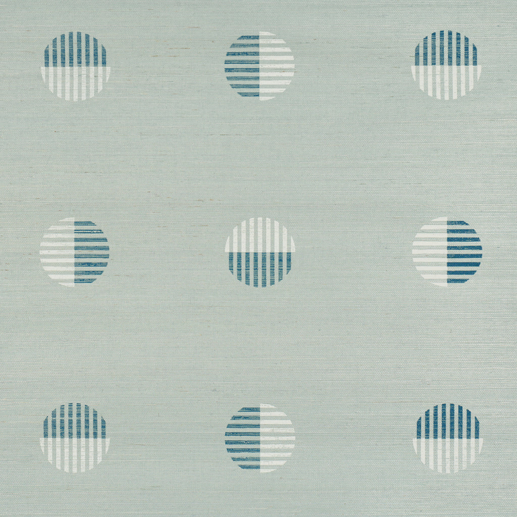 Ando Hand Blocked Sisal CHAMBRAY | Schumacher - Image 1