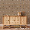 Ando Hand Blocked Sisal IVORY & CHARCOAL ON NATURAL | Schumacher - Image 12