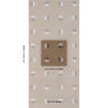 Ando Hand Blocked Sisal IVORY & CHARCOAL ON NATURAL | Schumacher - Image 4