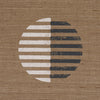 Ando Hand Blocked Sisal IVORY & CHARCOAL ON NATURAL | Schumacher - Image 6