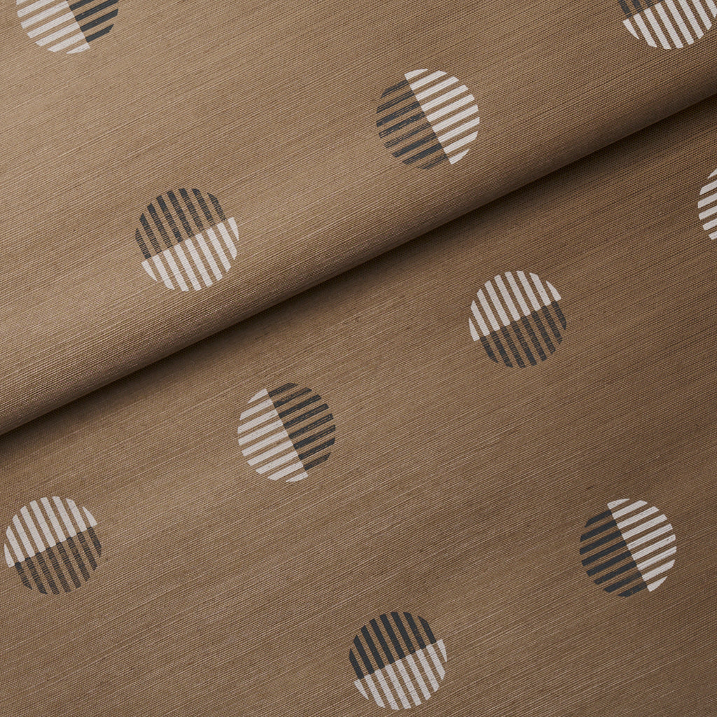Ando Hand Blocked Sisal IVORY & CHARCOAL ON NATURAL | Schumacher - Image 8