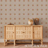 Ando Hand Blocked Sisal RUST & OCHRE | Schumacher - Image 12