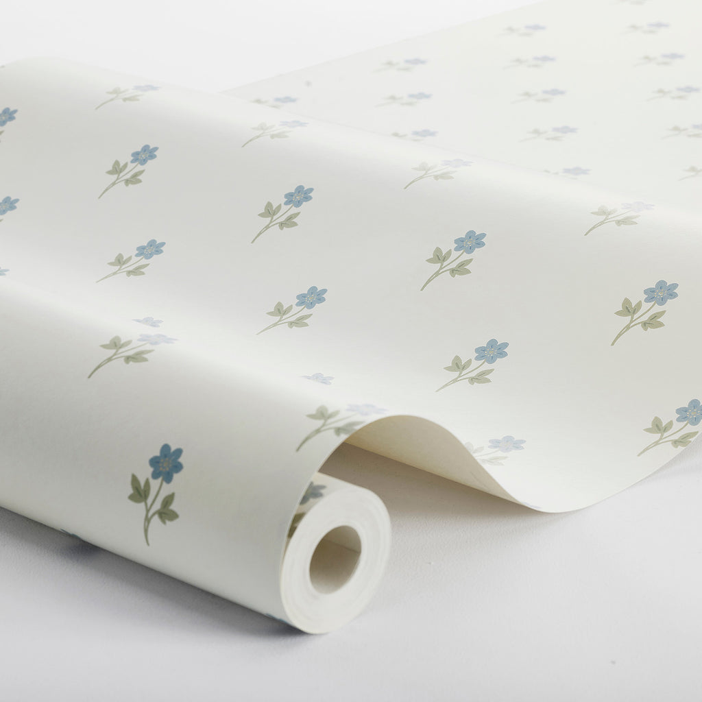 ANEMONE BY BORÅSTAPETER BLUE | Schumacher - Image 4