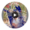 Anime Afternoon Wall Mural Circular Swatch | Retro Walls