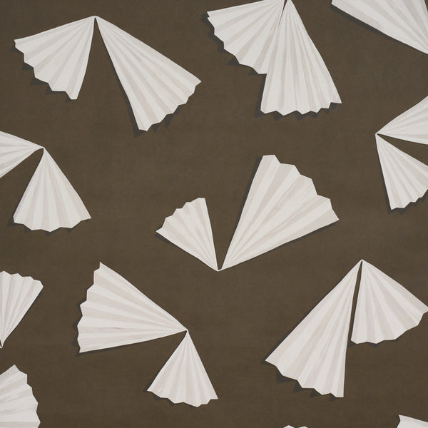 Antoinette - Espresso Wallcovering | Backdrop