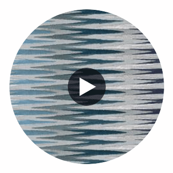 Apache - Azure Tide Silicone Hybrid | Philippe Romano Fabrics Circular Swatch | Philippe Romano Fabrics