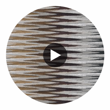 Apache - Emberwood Silicone Hybrid | Philippe Romano Fabrics Circular Swatch | Philippe Romano Fabrics