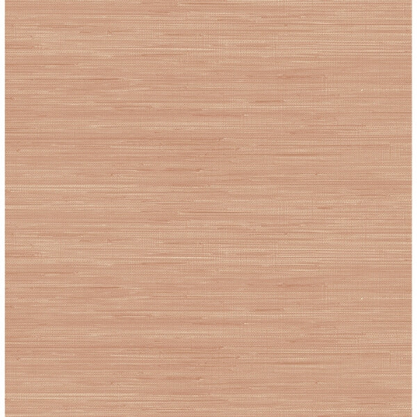 Apricot Classic Faux Grasscloth Peel and Stick Wallcovering | Jeffrey Stevens