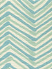 Aqua Light Turquoise on White