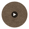 Aragon - Bronze Age Performance Vinyl | Philippe Romano Fabrics Circular Swatch | Philippe Romano Fabrics