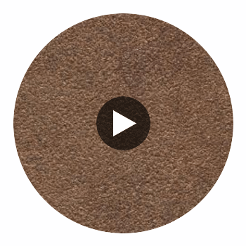 Aragon - Cocoa Bean Performance Vinyl | Philippe Romano Fabrics Circular Swatch | Philippe Romano Fabrics