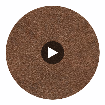 Aragon - Russet Earth Performance Vinyl | Philippe Romano Fabrics Circular Swatch | Philippe Romano Fabrics