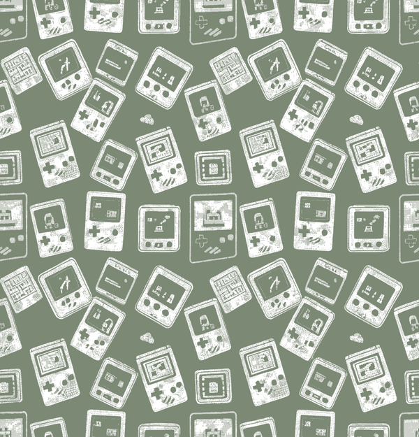 Arcade Aristocrat - Loden & Bone - Whimsical Wallcoverings