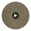 Arcadia - Greystone Performance Vinyl | Philippe Romano Fabrics Circular Swatch | Philippe Romano Fabrics