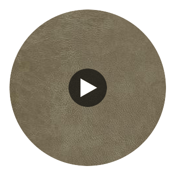 Arcadia - Greystone Performance Vinyl | Philippe Romano Fabrics Circular Swatch | Philippe Romano Fabrics