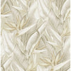 Arcadia Light Green Banana Leaf Wallcovering | Jeffrey Stevens - Image 2