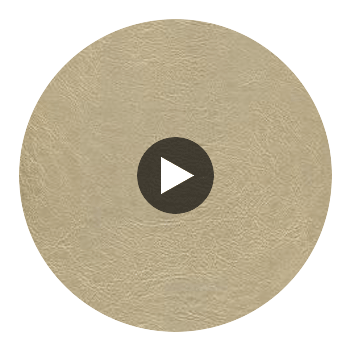 Arcadia - Sandstone Performance Vinyl | Philippe Romano Fabrics Circular Swatch | Philippe Romano Fabrics