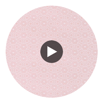 Arielle Peach Marrakesh Wallcovering Circular Swatch | LA Walls