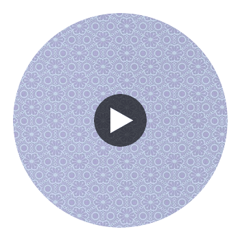 Arielle Purple Marrakesh Wallcovering Circular Swatch | LA Walls