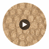 Artisma Croco Vinyl | Hollywood Wallcoverings Circular Swatch | Hollywood Wallcoverings