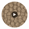 Artisma Croco Vinyl | Hollywood Wallcoverings Circular Swatch | Hollywood Wallcoverings