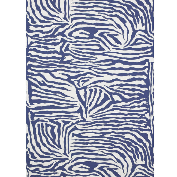 Ashanti On Paper - Blueberry Wallcovering | Phillipe Romano