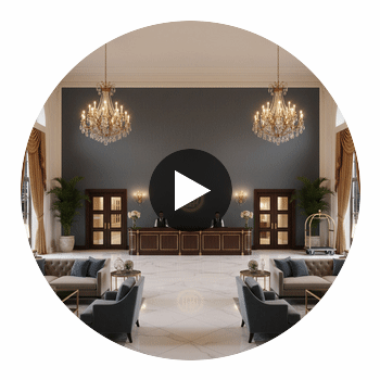 Ashbourne Type II Vinyl | Hollywood Wallcoverings Circular Swatch | Hollywood Wallcoverings