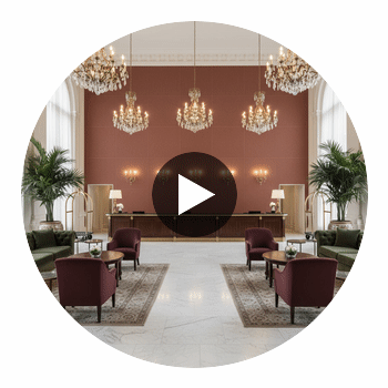 Ashbourne Type II Vinyl | Hollywood Wallcoverings Circular Swatch | Hollywood Wallcoverings