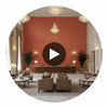 Ashbourne Type II Vinyl | Hollywood Wallcoverings Circular Swatch | Hollywood Wallcoverings