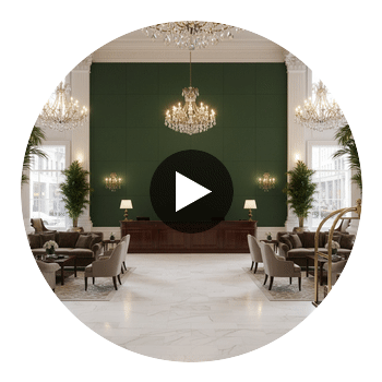 Ashbourne Type II Vinyl | Hollywood Wallcoverings Circular Swatch | Hollywood Wallcoverings