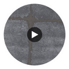 Ashido Silver Leaf Circular Swatch | DW