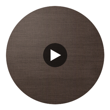 Asilomar - Chestnut Wallcovering | Hollywood Wallcoverings Circular Swatch | Hollywood Wallcoverings