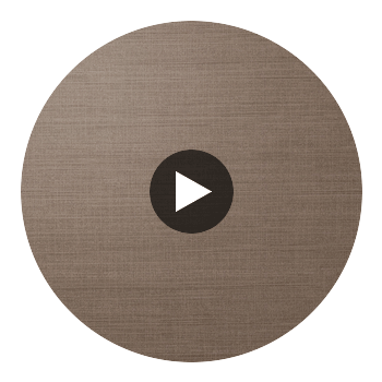Asilomar - Cocoa Bean Wallcovering | Hollywood Wallcoverings Circular Swatch | Hollywood Wallcoverings